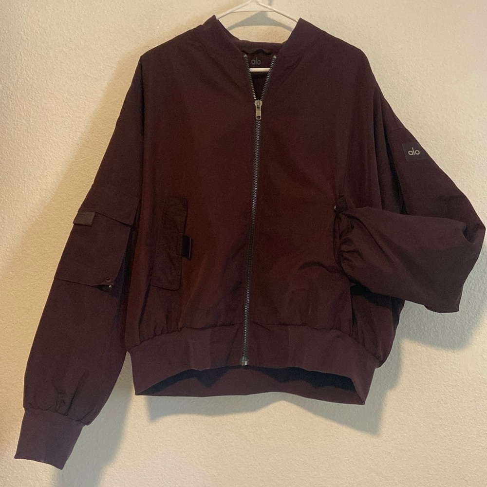 Brand New Alo Bomber Jacket